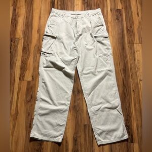 Men's Polo Jeans Co. Ralph Lauren Light Khaki Cargo Pants, Cotton, Size 38x34